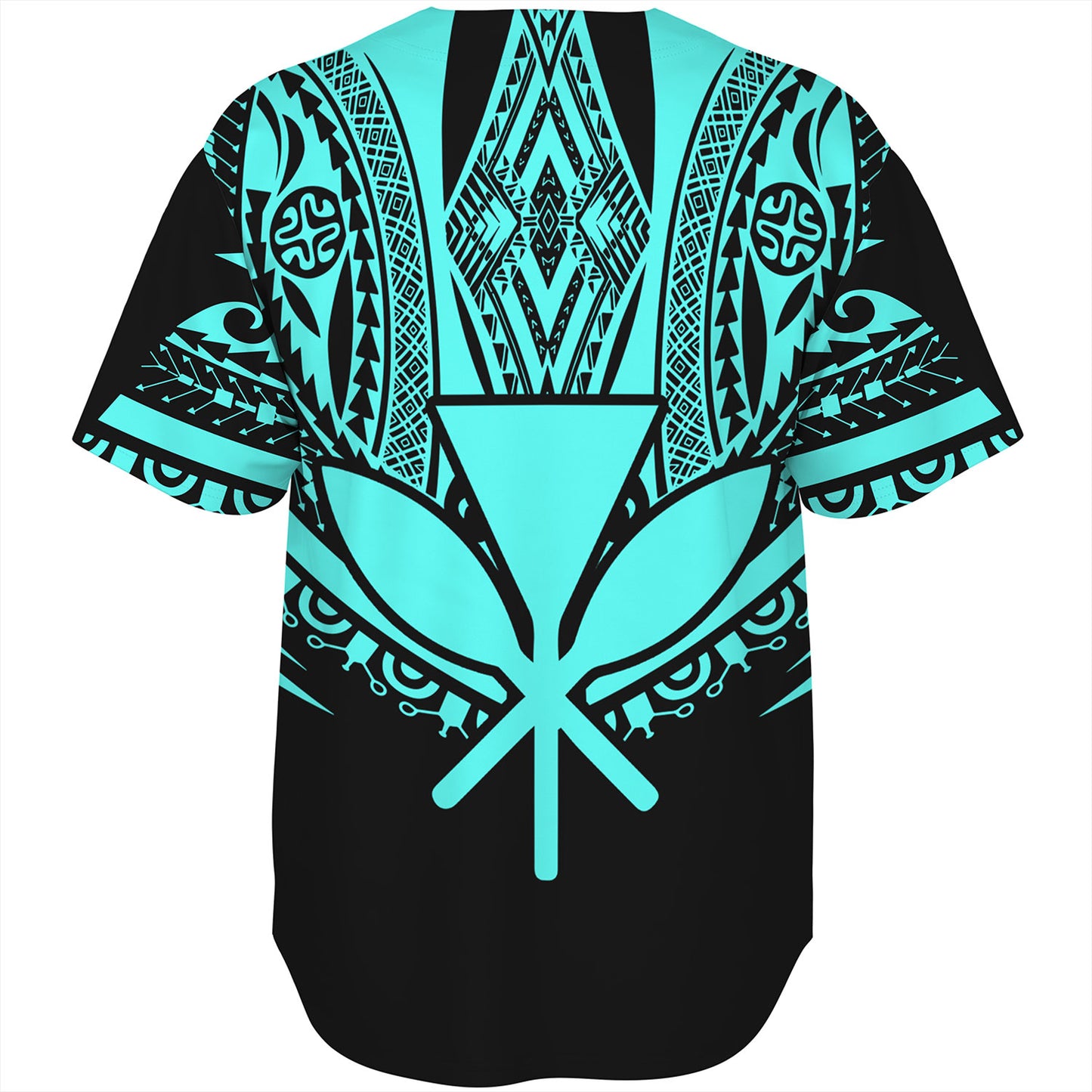 Hawaii Custom Personalised Baseball Shirt Polynesian Tattoo Style