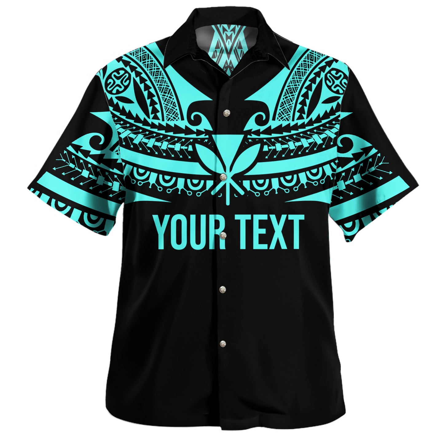 Hawaii Custom Personalised Hawaiian Shirt Polynesian Tattoo Style