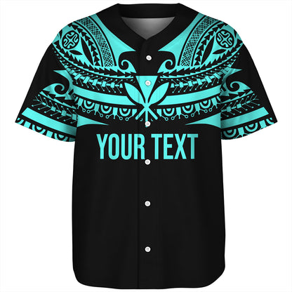 Hawaii Custom Personalised Baseball Shirt Polynesian Tattoo Style