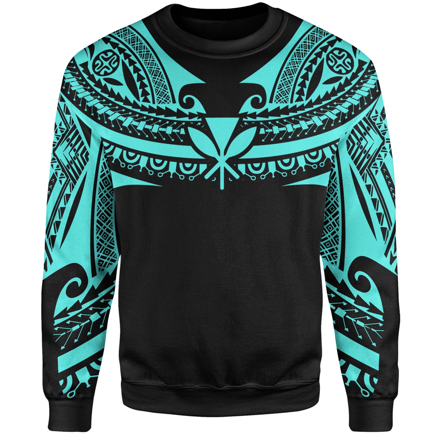 Hawaii Custom Personalised Sweatshirt Polynesian Tattoo Style