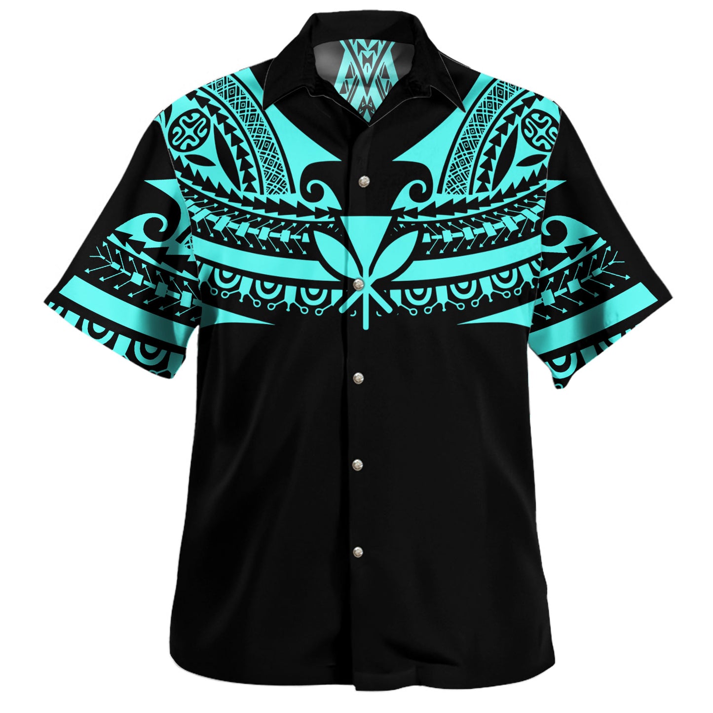 Hawaii Custom Personalised Hawaiian Shirt Polynesian Tattoo Style