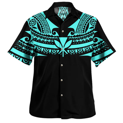 Hawaii Custom Personalised Hawaiian Shirt Polynesian Tattoo Style