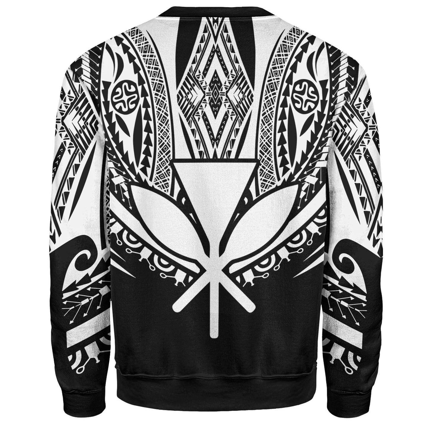 Hawaii Custom Personalised Sweatshirt Polynesian Tattoo Style