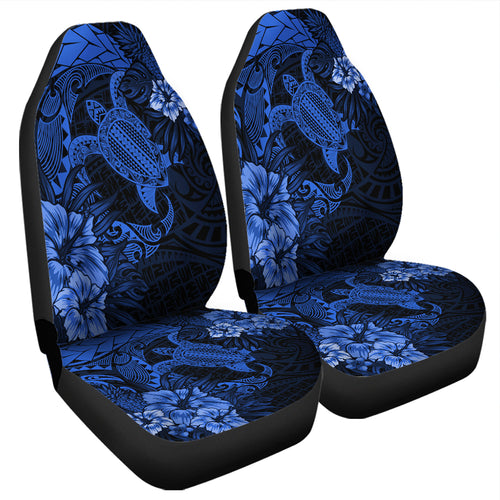 Hawaii Car Seat Covers Hawaii Polynesian Turtle Tropical Blue