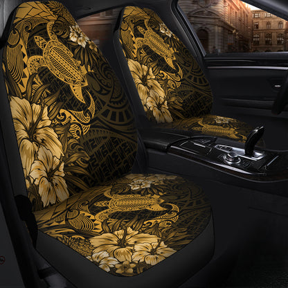 Hawaii Car Seat Covers Hawaii Polynesian Turtle Tropical Golden