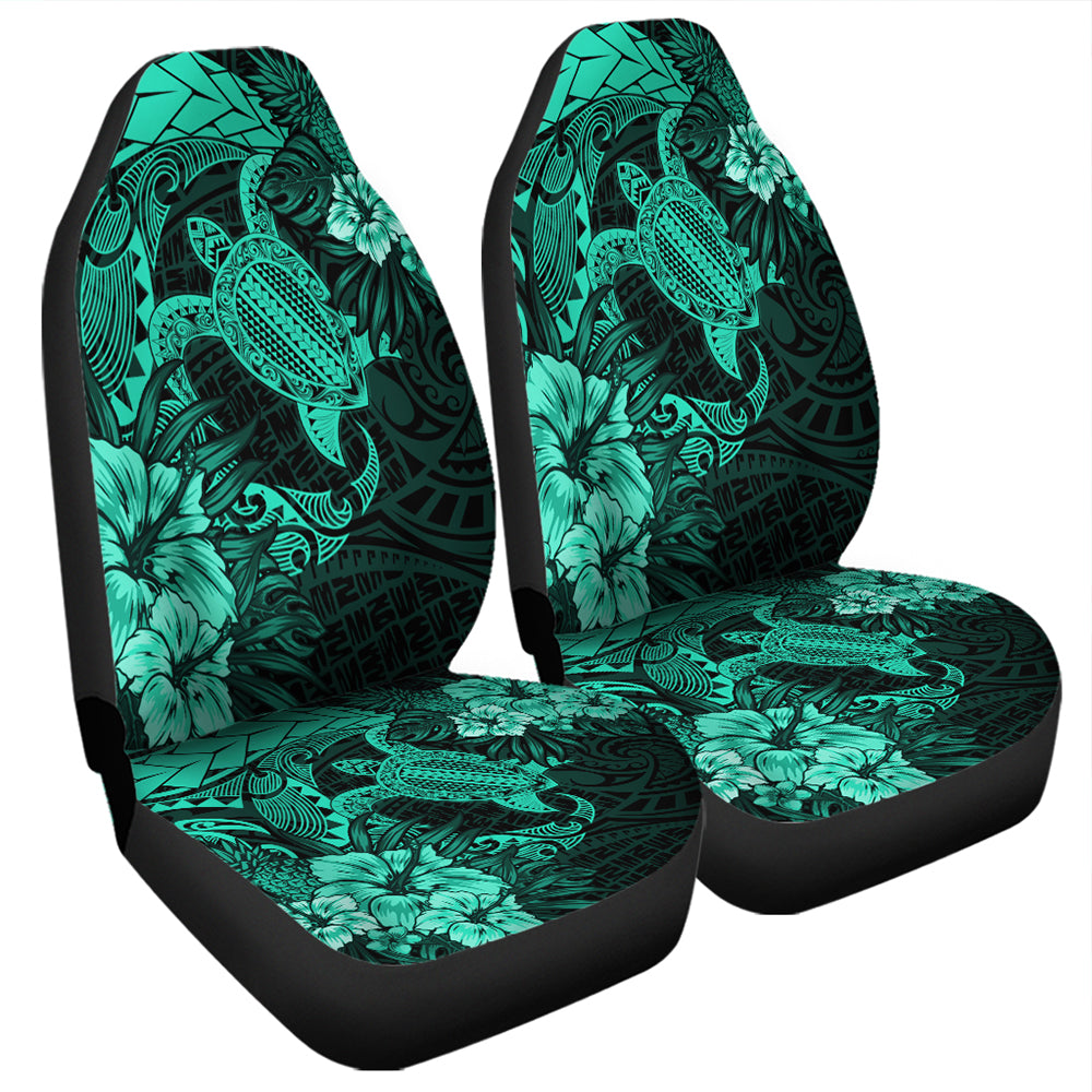 Hawaii Car Seat Covers Hawaii Polynesian Turtle Tropical Patina Green
