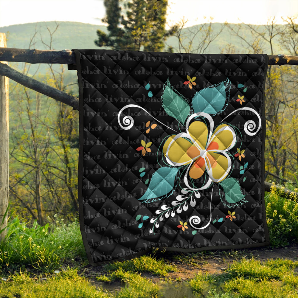 Hawaii Premium Quilt Aloha Hibiscus Art