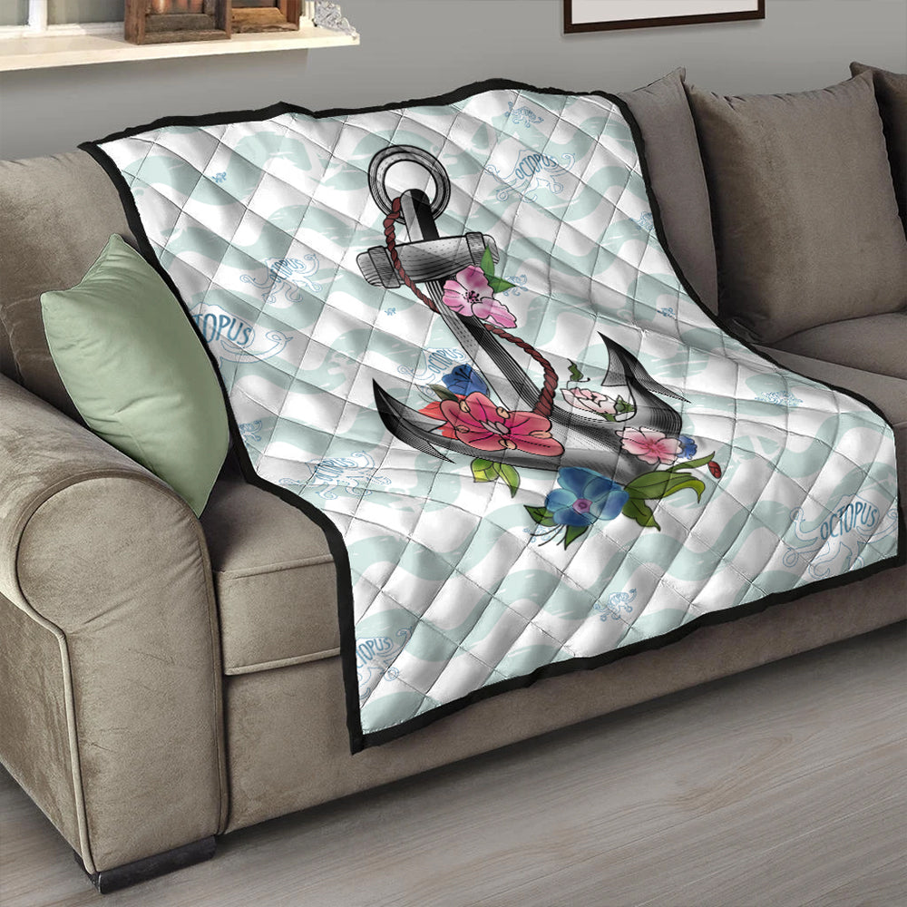 Hawaii Premium Quilt Anchor Hibiscus