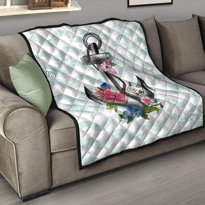 Hawaii Premium Quilt Anchor Hibiscus