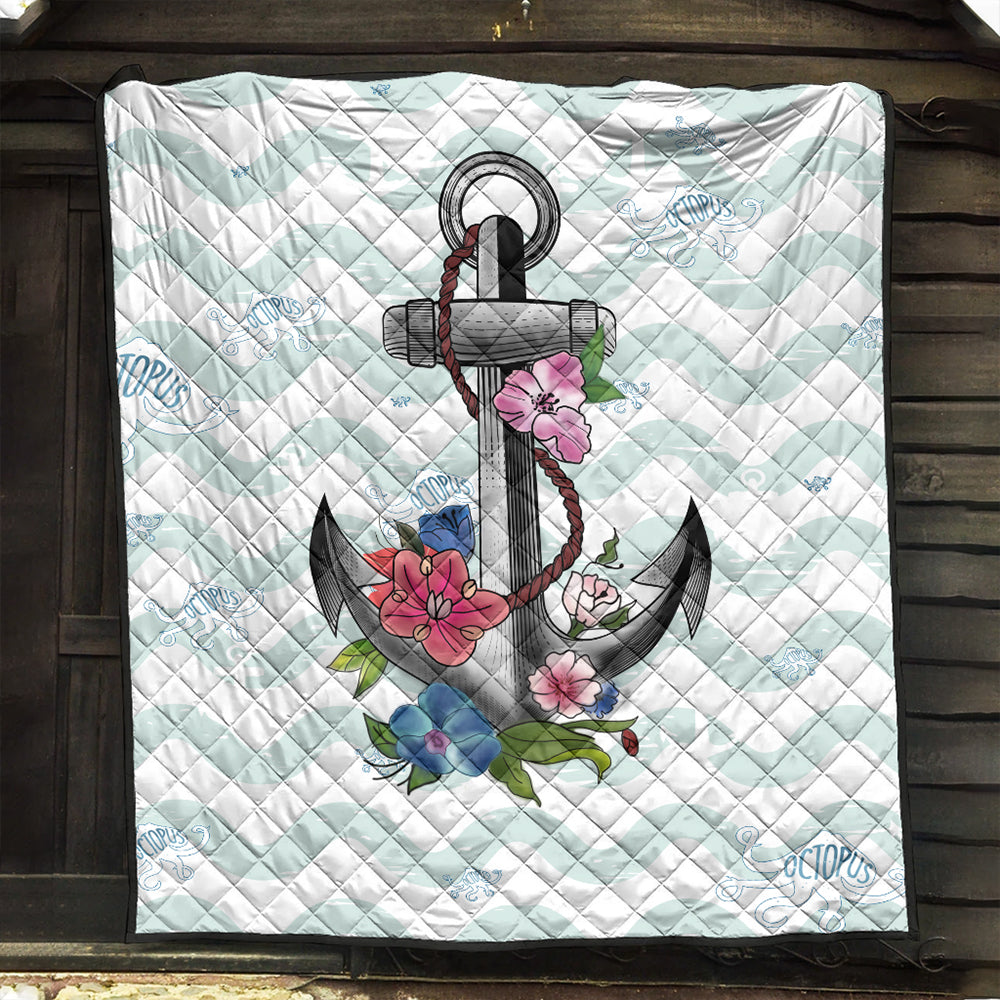 Hawaii Premium Quilt Anchor Hibiscus