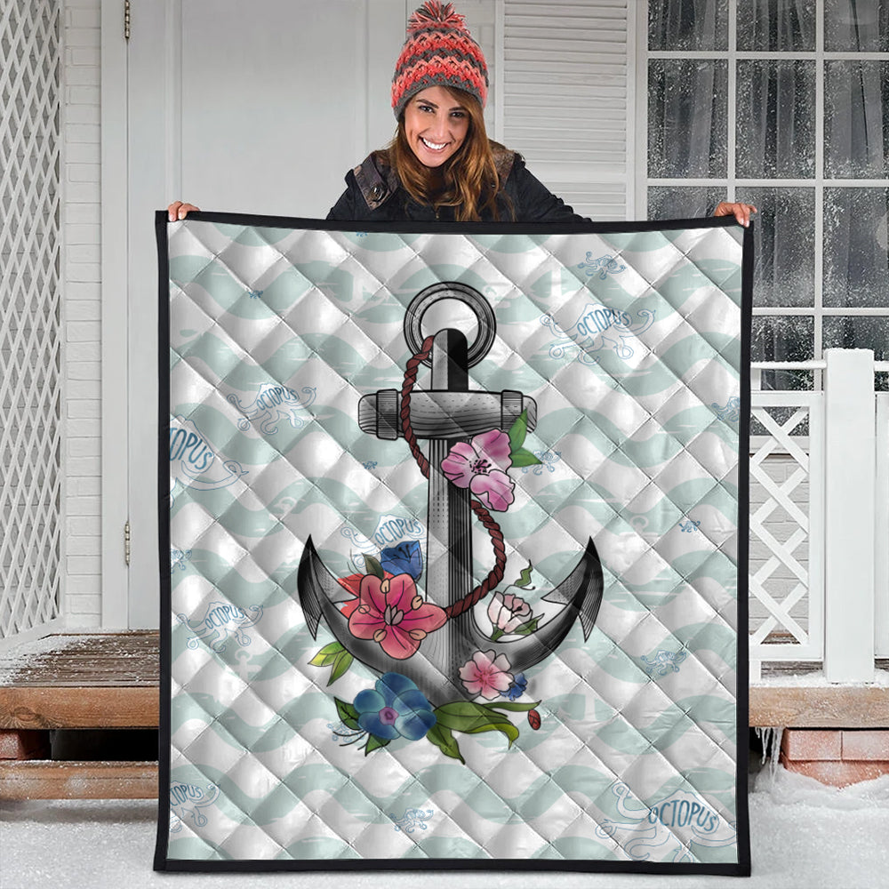 Hawaii Premium Quilt Anchor Hibiscus