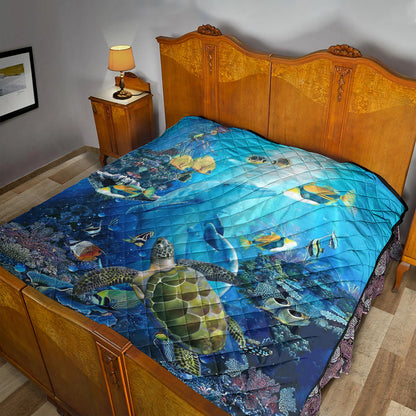 Hawaii Premium Quilt Animal Ocean