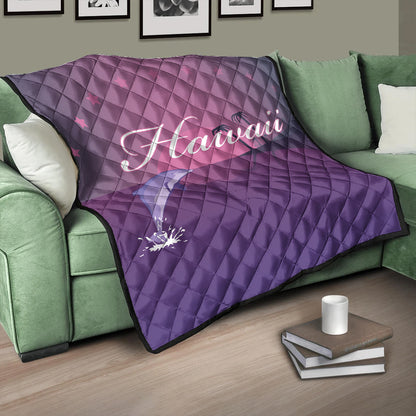 Hawaii Premium Quilt Dolphin And Sea