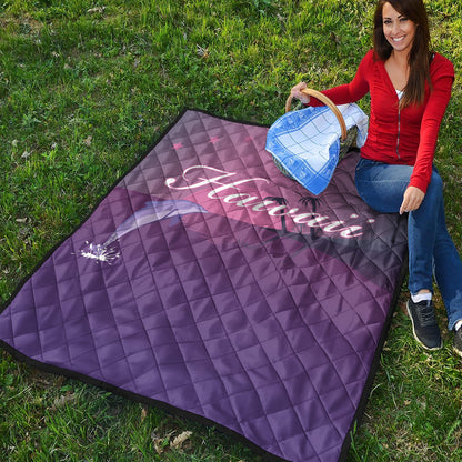 Hawaii Premium Quilt Dolphin And Sea