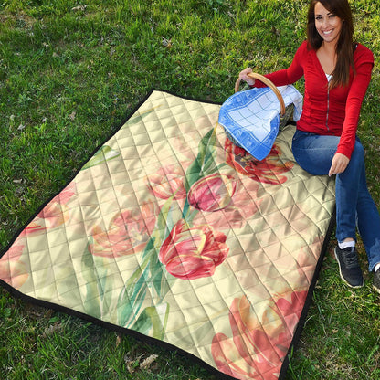 Hawaii Premium Quilt Flower Art