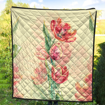Hawaii Premium Quilt Flower Art