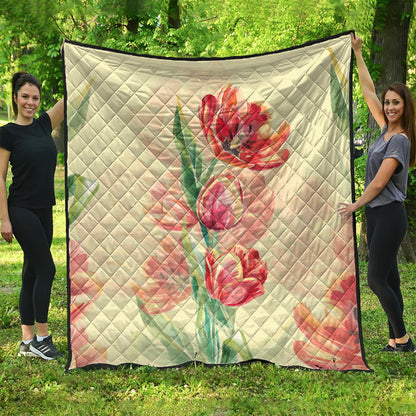 Hawaii Premium Quilt Flower Art