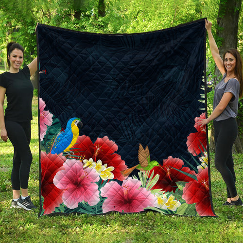 Hawaii Premium Quilt Forest Hibiscus