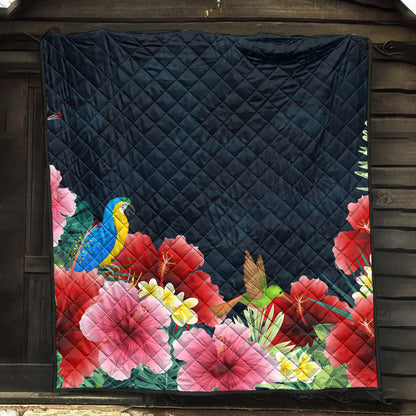 Hawaii Premium Quilt Forest Hibiscus