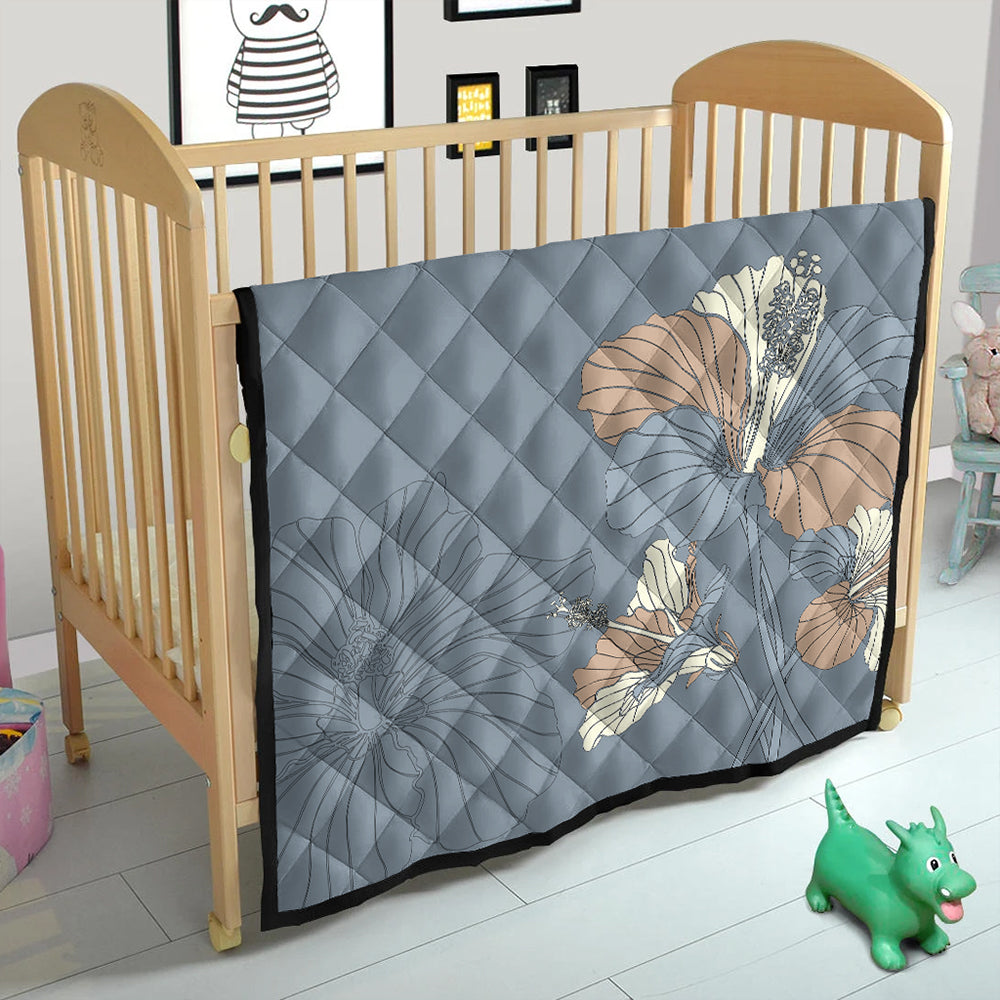 Hawaii Premium Quilt Hibiscus Art Tote New