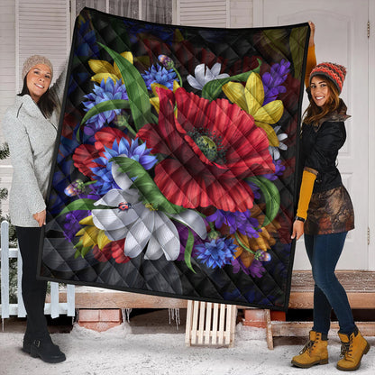 Hawaii Premium Quilt Hibiscus Flower Beautiful