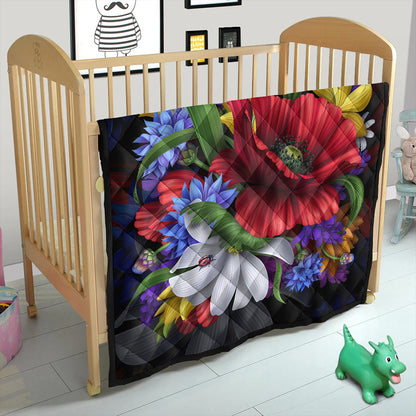 Hawaii Premium Quilt Hibiscus Flower Beautiful