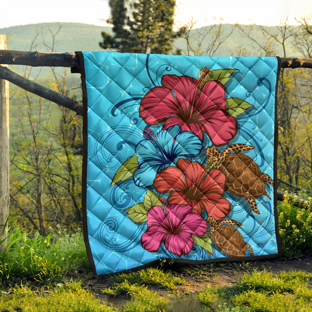 Hawaii Premium Quilt Hibiscus Flower Soulful