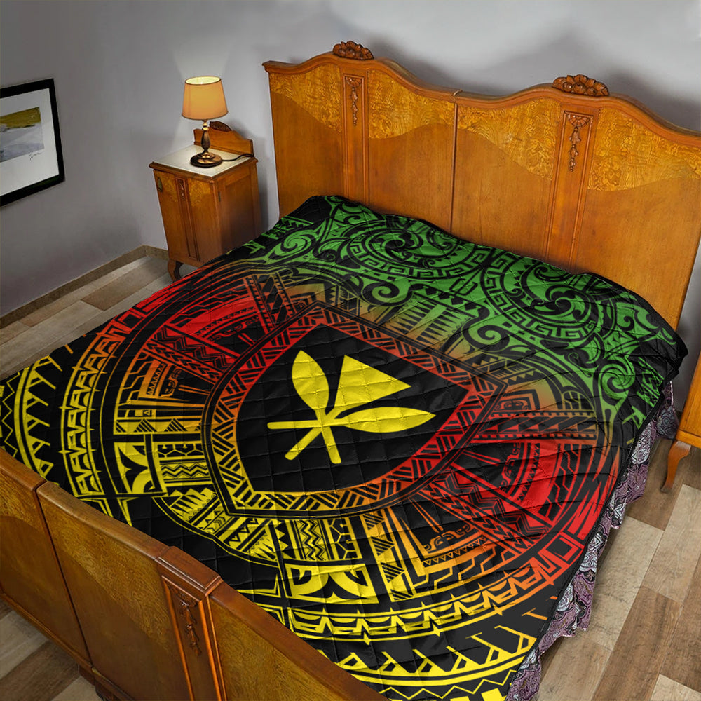 Hawaii Premium Quilt Kanaka Maoli Center Polynesian