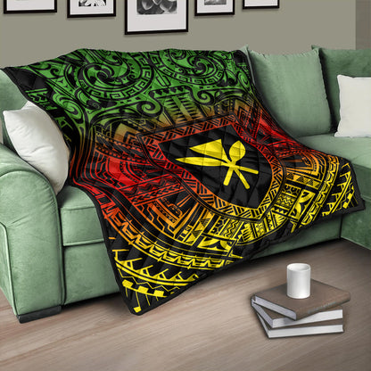 Hawaii Premium Quilt Kanaka Maoli Center Polynesian