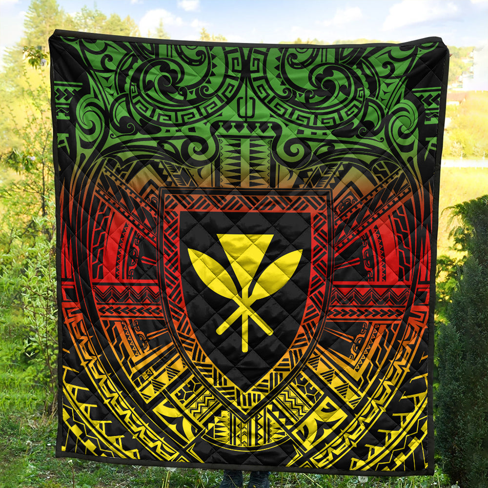 Hawaii Premium Quilt Kanaka Maoli Center Polynesian