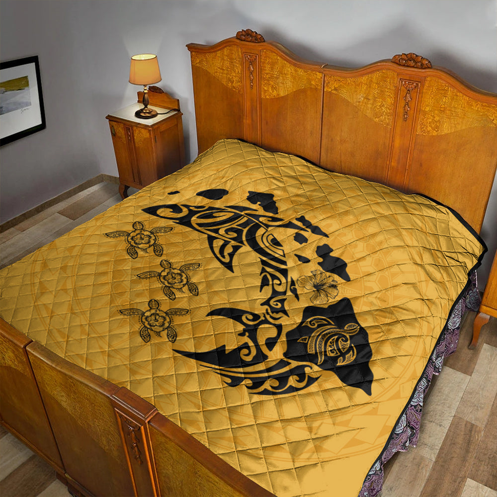 Hawaii Premium Quilt Love Animal Polynesian