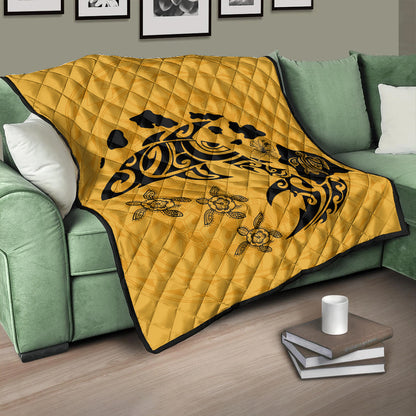 Hawaii Premium Quilt Love Animal Polynesian