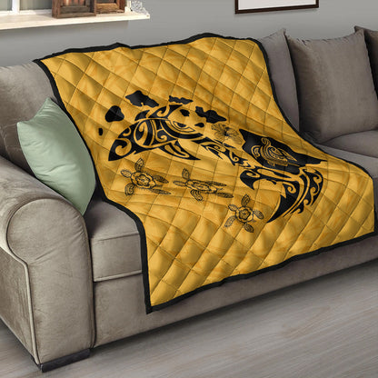 Hawaii Premium Quilt Love Animal Polynesian