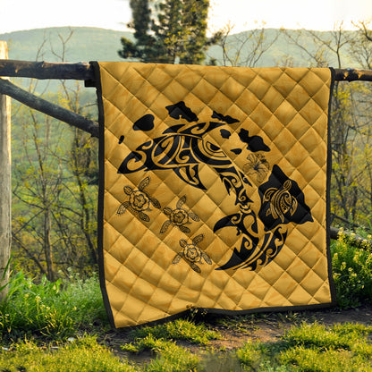 Hawaii Premium Quilt Love Animal Polynesian