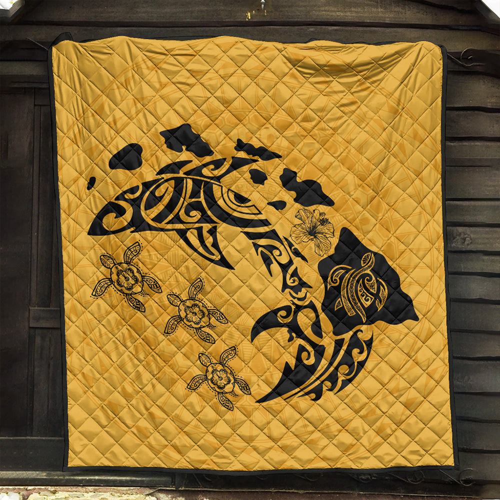 Hawaii Premium Quilt Love Animal Polynesian