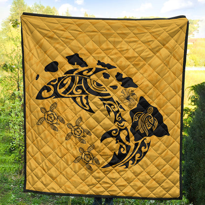 Hawaii Premium Quilt Love Animal Polynesian