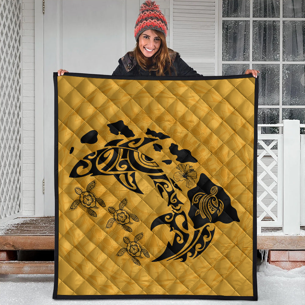 Hawaii Premium Quilt Love Animal Polynesian