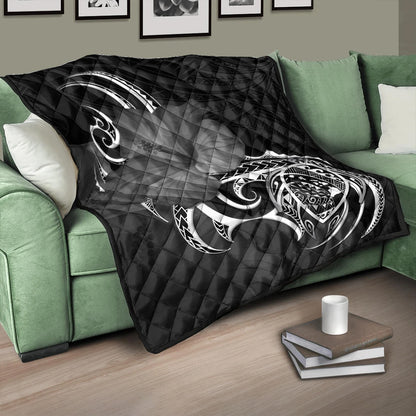 Hawaii Premium Quilt Map Turtle Hibiscus Polynesian Divise