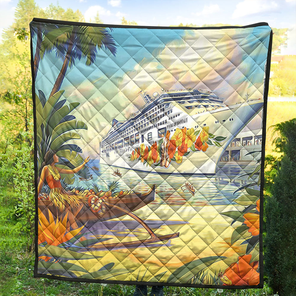 Hawaii Premium Quilt Mordern City