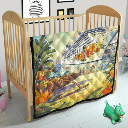 Hawaii Premium Quilt Mordern City