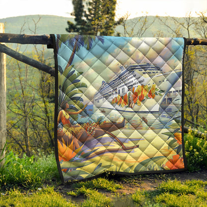 Hawaii Premium Quilt Mordern City