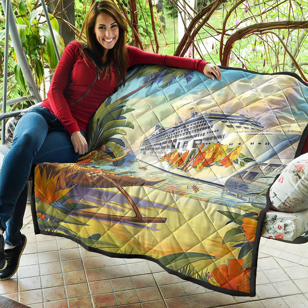 Hawaii Premium Quilt Mordern City