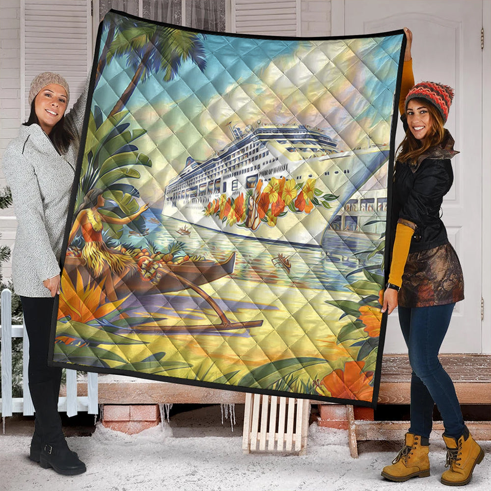 Hawaii Premium Quilt Mordern City