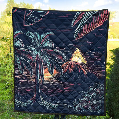 Hawaii Premium Quilt Night On The Land