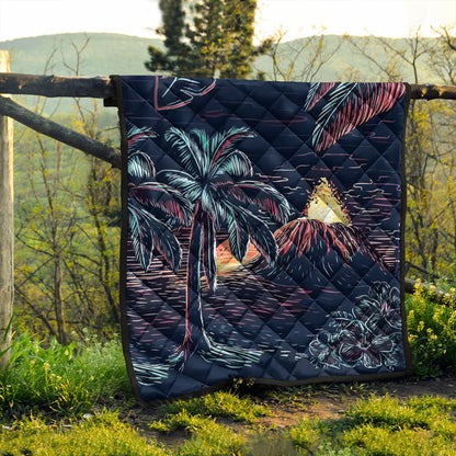 Hawaii Premium Quilt Night On The Land