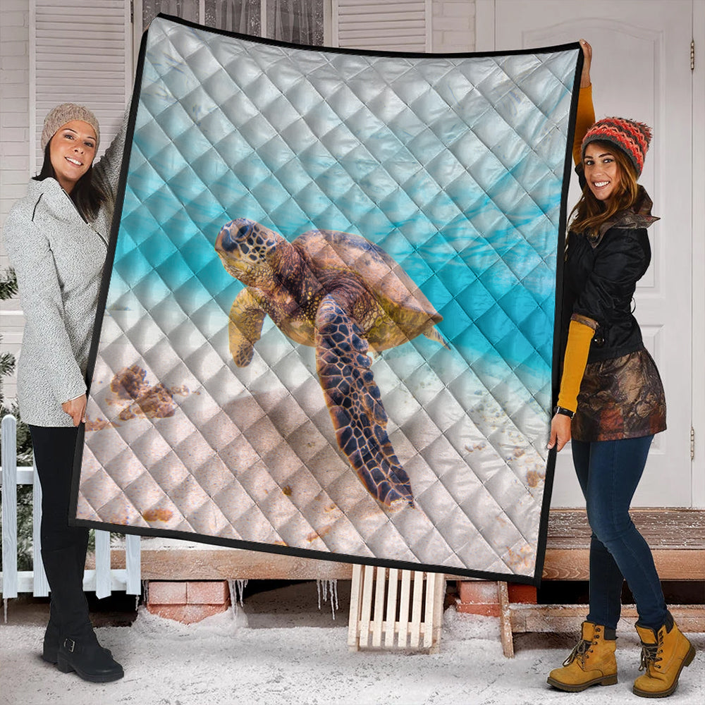 Hawaii Premium Quilt Ocean Picture