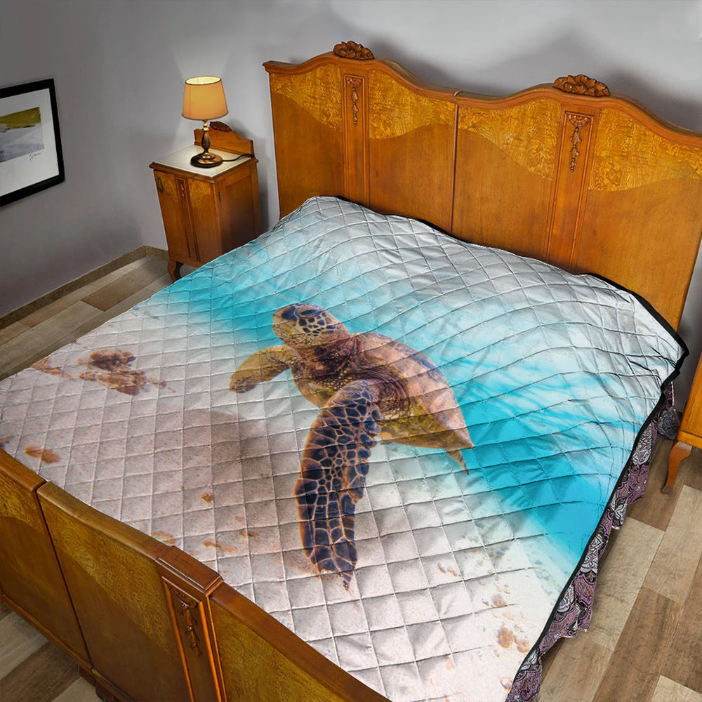 Hawaii Premium Quilt Ocean Picture