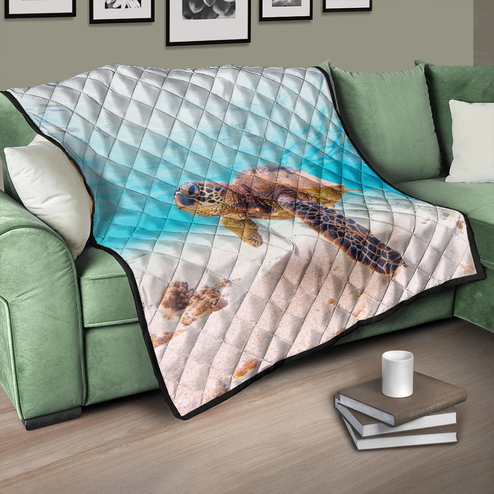 Hawaii Premium Quilt Ocean Picture