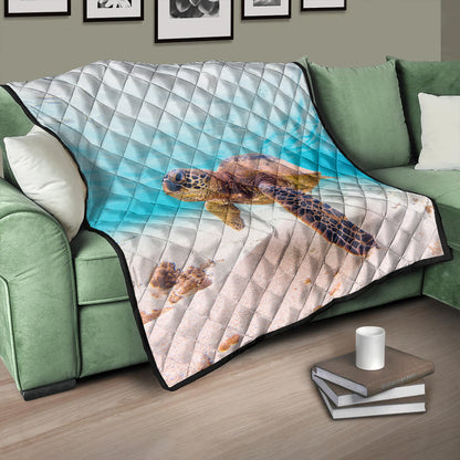 Hawaii Premium Quilt Ocean Picture