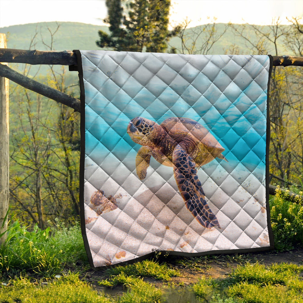 Hawaii Premium Quilt Ocean Picture